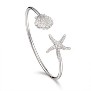 Pave Starfish Bangle #2