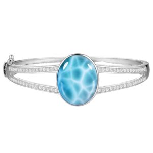 Larimar Bangle #7