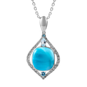 Larimar Square Pendant
