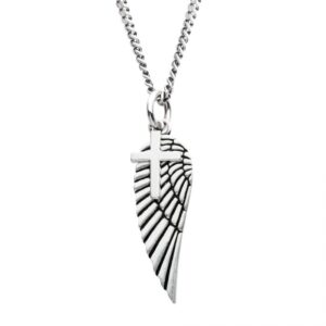 Wing & Cross Duo Pendant