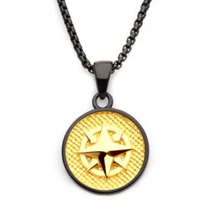 Wayfinder Compass Medallion Pendant
