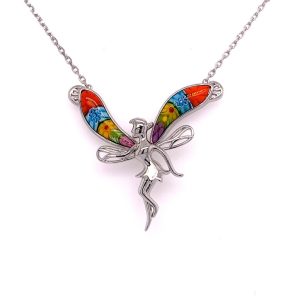 Murano Glass Fairy Necklace