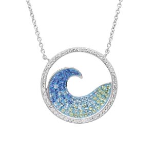 Crystal Wave Necklace
