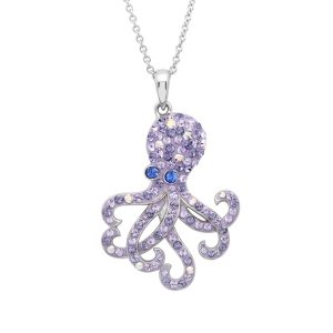 Crystal Octopus Necklace