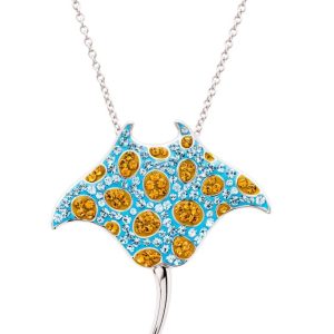 Sting Ray Crystal Necklace