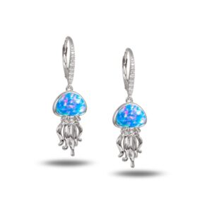 Jelly fish Opal Earrings