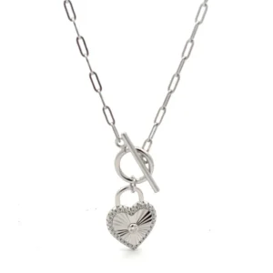 Toggle Heart Necklace