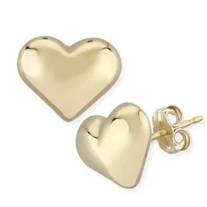 Heart Stud Earrings