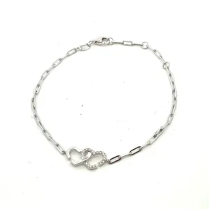 Interlocking Heart Bracelet