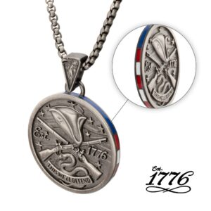 Minuteman Medallion Pendant