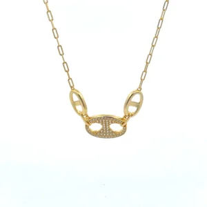 Anchor Link Necklace