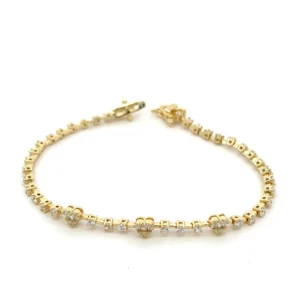 Heart Tennis Bracelet
